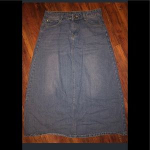 Denim Skirt